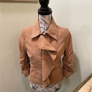 NWT Ya Los Angeles 3/4 Sleeve Jacket (S) in Camel
